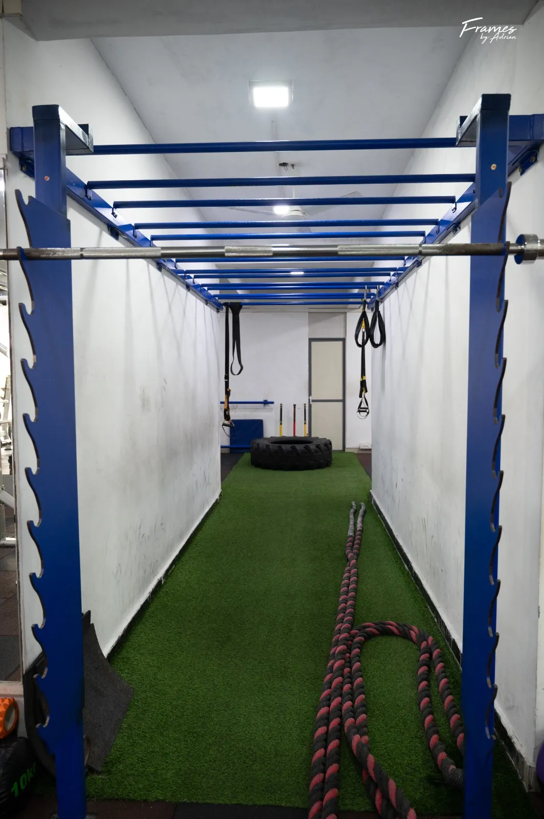 Open functional training area for conditioning and movement work.